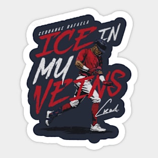 Ceddanne Rafaela Boston Ice In My Veins Sticker